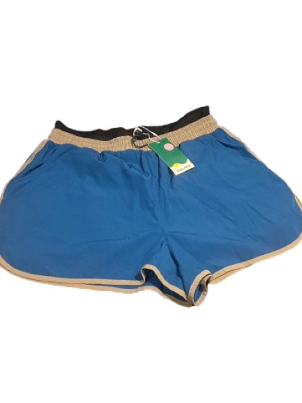 NWT Halara Mid Rise 4-way Stretch Reflective Drawcord 2-in-1 Hiking Shorts Sz L